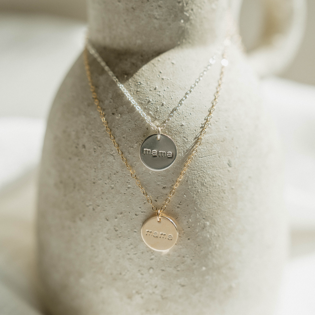 Mama Disc Necklace